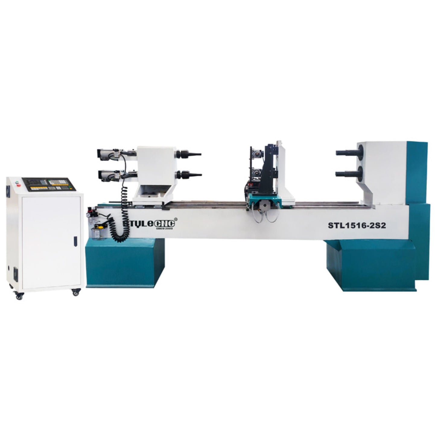 STYLECNC STL1516-2S2 Dual-Spindle CNC Wood Lathe
